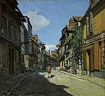 Rue de la Bavolle Honfleur by Claude Monet